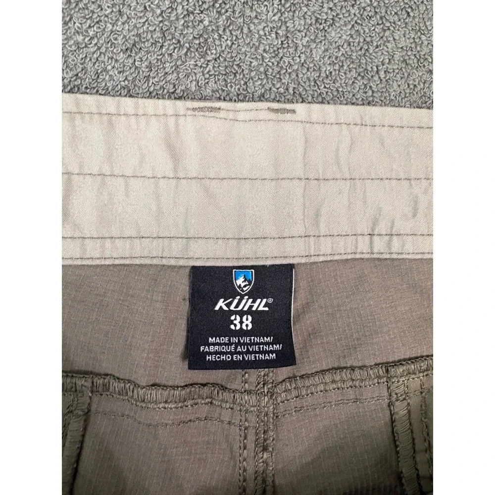 KUHL Shorts Mens 38 Green Renegade Cargo Hiking Outdoor Tactical Ripstop Utility
